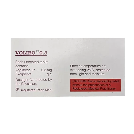 volibo 0.3mg tablet 15's